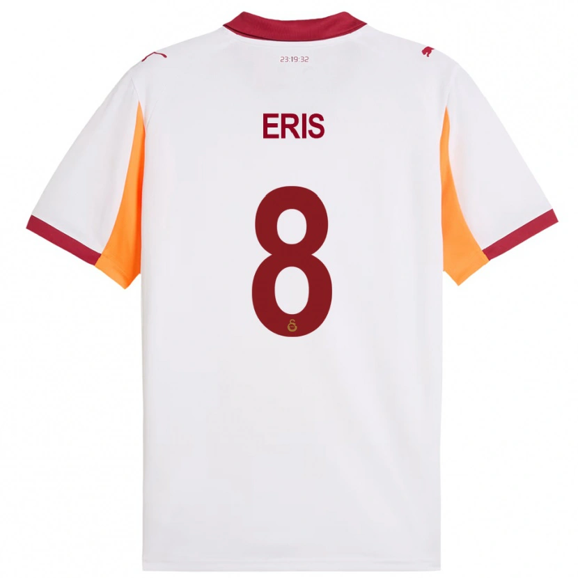 Danxen Kinder Efe Eriş #8 Weiß Rot Auswärtstrikot Trikot 2025/26 T-Shirt Österreich