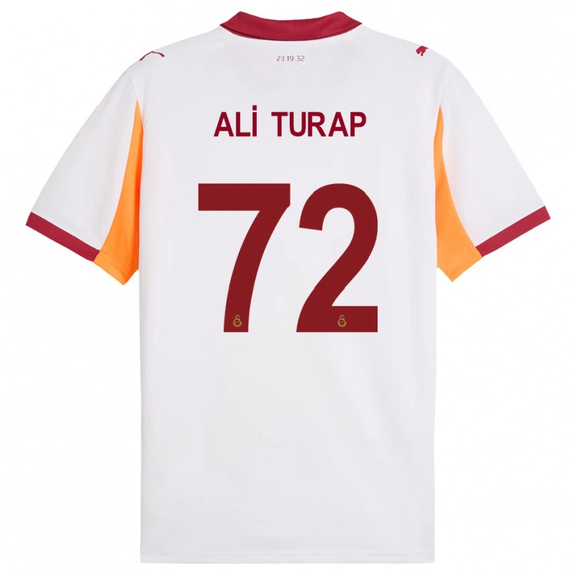 Danxen Kinder Ali Turap Bülbül #72 Weiß Rot Auswärtstrikot Trikot 2025/26 T-Shirt Österreich