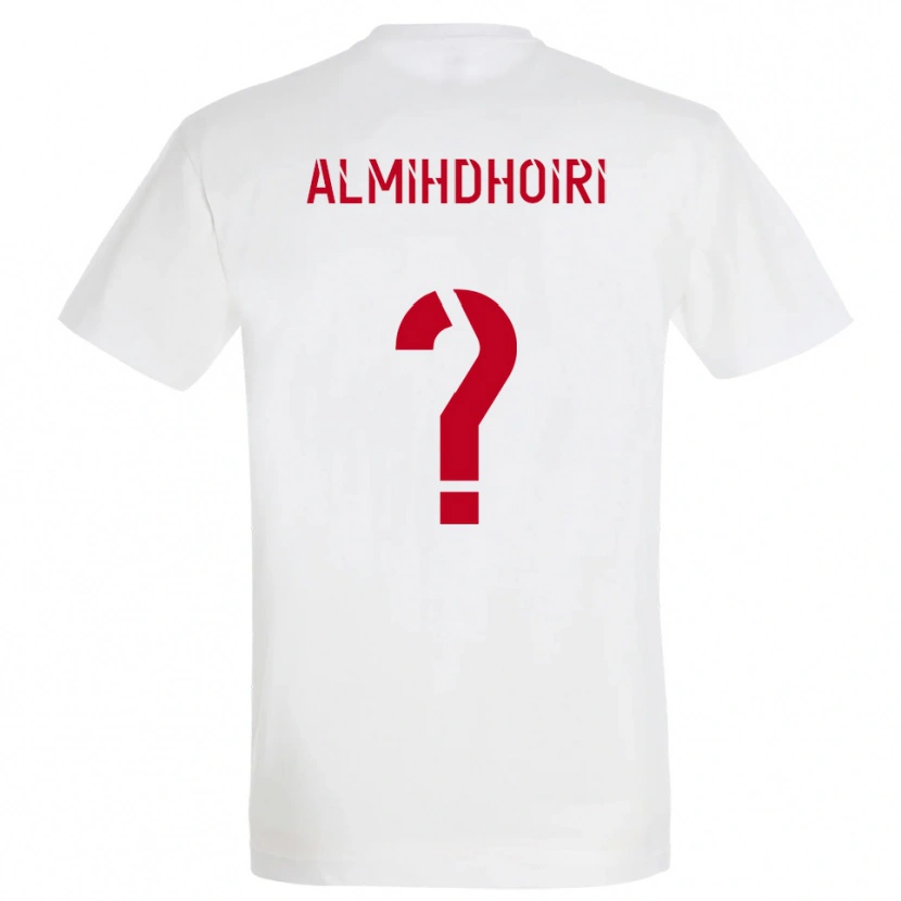 Danxen Kinder Younes Almihdhoiri #0 Weiß Rot Gelb Auswärtstrikot Trikot 2025/26 T-Shirt Österreich