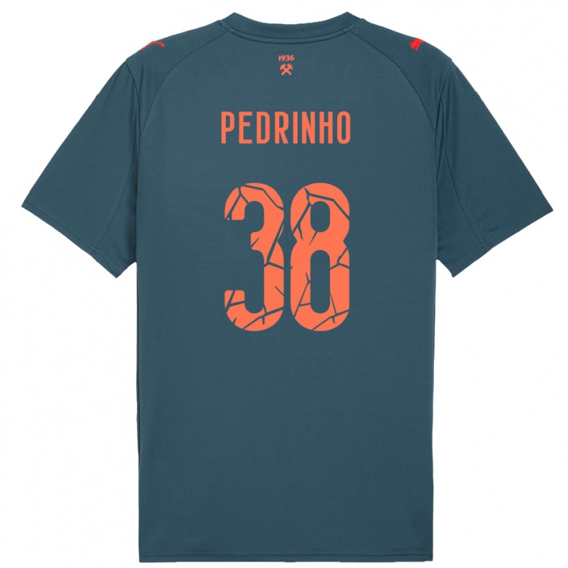 Danxen Kinder Pedrinho #38 Marineblau Rot Auswärtstrikot Trikot 2025/26 T-Shirt Österreich