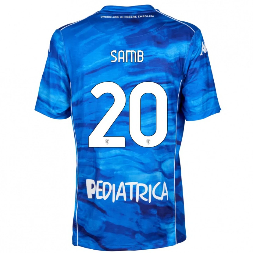 Danxen Herren Demba Samb #20 Blau Weiß Heimtrikot Trikot 2025/26 T-Shirt Österreich