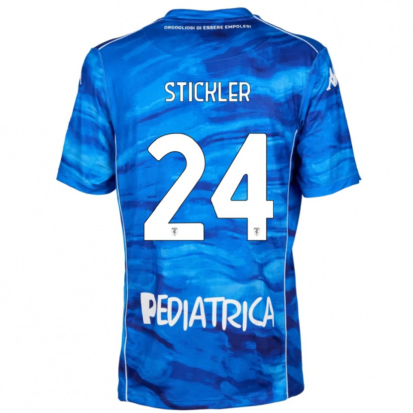 Danxen Herren Mateo Stickler #24 Blau Weiß Heimtrikot Trikot 2025/26 T-Shirt Österreich