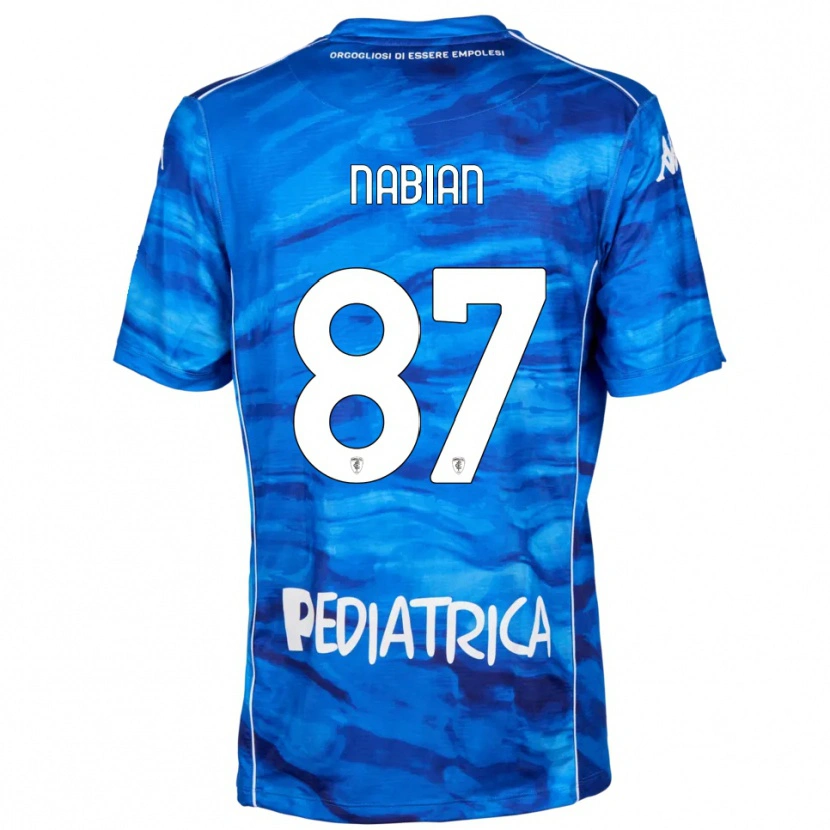Danxen Herren Herculano Nabian #87 Blau Weiß Heimtrikot Trikot 2025/26 T-Shirt Österreich