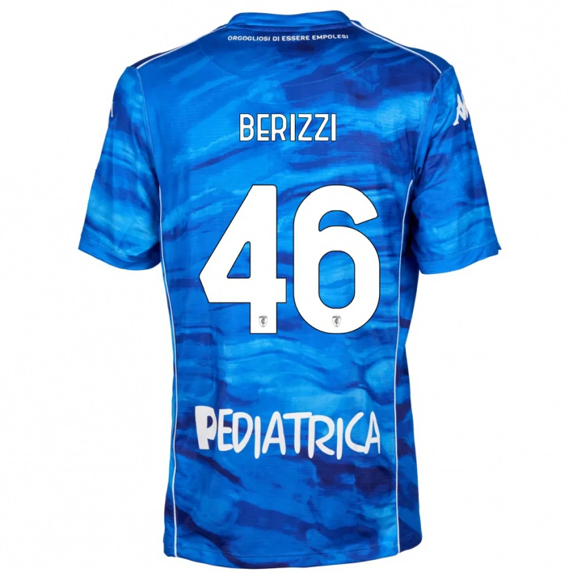 Danxen Herren Roberto Berizzi #46 Blau Weiß Heimtrikot Trikot 2025/26 T-Shirt Österreich