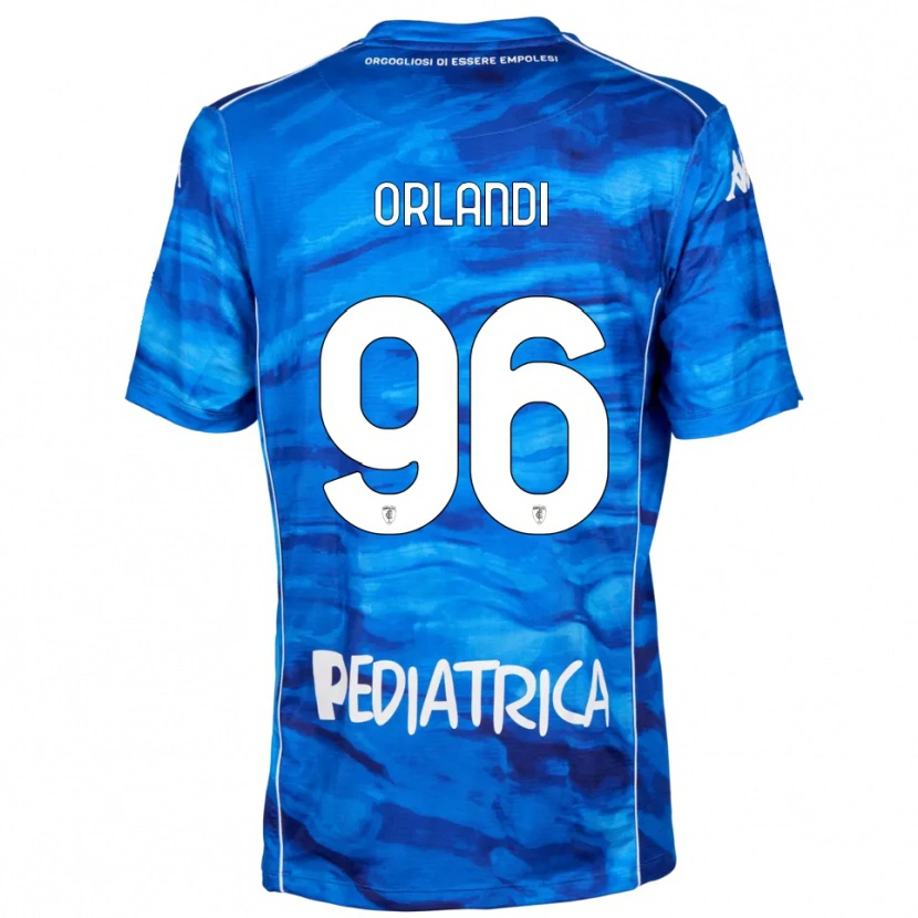 Danxen Herren Andrea Orlandi #96 Blau Weiß Heimtrikot Trikot 2025/26 T-Shirt Österreich