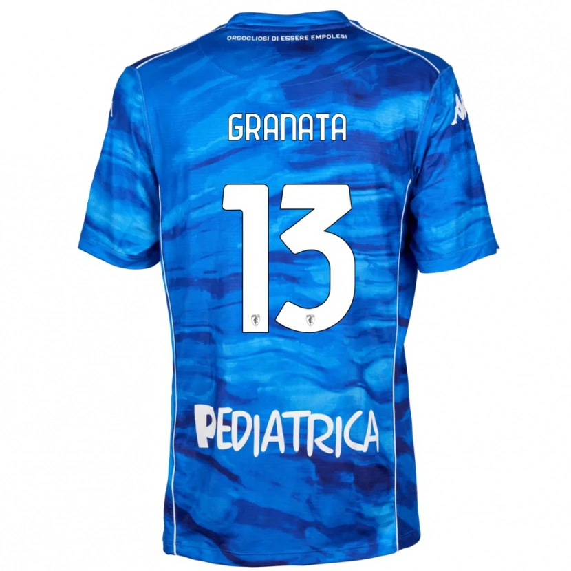 Danxen Herren Giorgio Granata #13 Blau Weiß Heimtrikot Trikot 2025/26 T-Shirt Österreich