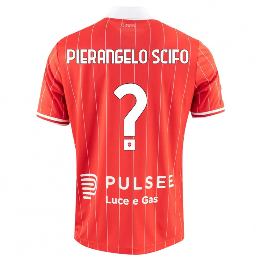 Danxen Herren Dennis Pierangelo Scifo #0 Rot Weiß Heimtrikot Trikot 2025/26 T-Shirt Österreich