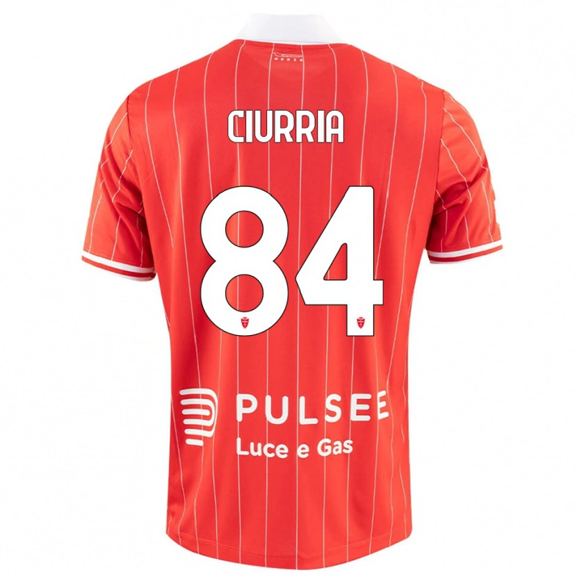Danxen Herren Patrick Ciurria #84 Rot Weiß Heimtrikot Trikot 2025/26 T-Shirt Österreich