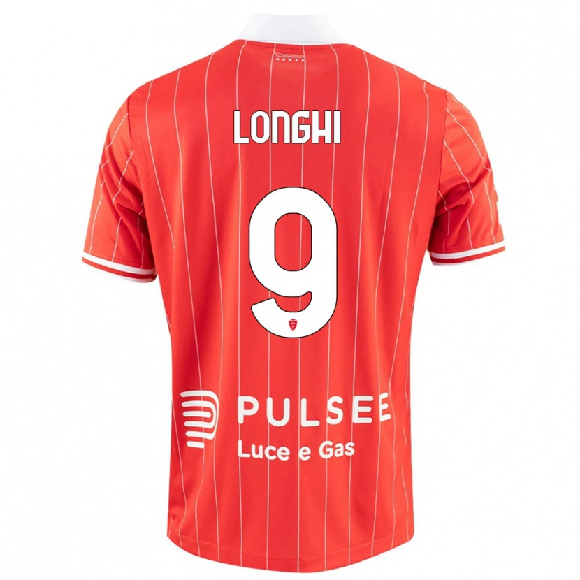 Danxen Herren Jordan Longhi #9 Rot Weiß Heimtrikot Trikot 2025/26 T-Shirt Österreich