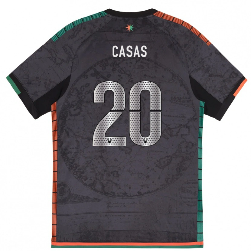 Danxen Herren Antonio Casas #20 Dunkelgrau Heimtrikot Trikot 2025/26 T-Shirt Österreich