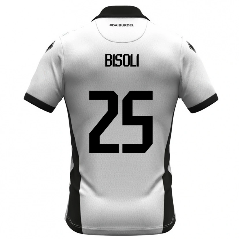 Danxen Herren Dimitri Bisoli #25 Weiß Schwarz Orange Heimtrikot Trikot 2025/26 T-Shirt Österreich