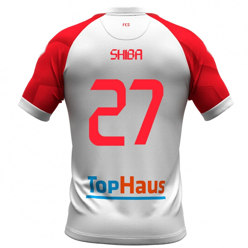 Danxen Herren Cristian Shiba #27 Weiß Rot Heimtrikot Trikot 2025/26 T-Shirt Österreich