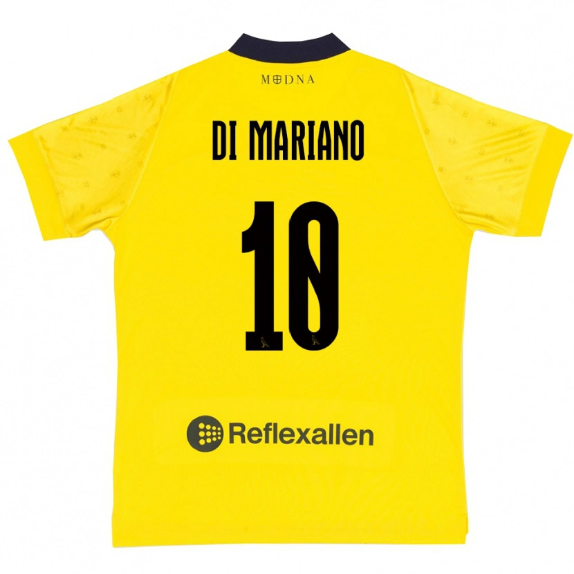 Danxen Herren Francesco Di Mariano #10 Gelb Marineblau Heimtrikot Trikot 2025/26 T-Shirt Österreich
