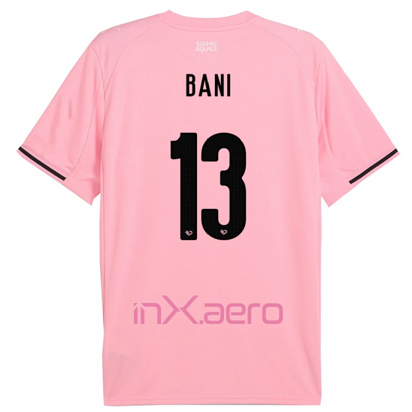 Danxen Herren Mattia Bani #13 Pink Schwarz Heimtrikot Trikot 2025/26 T-Shirt Österreich