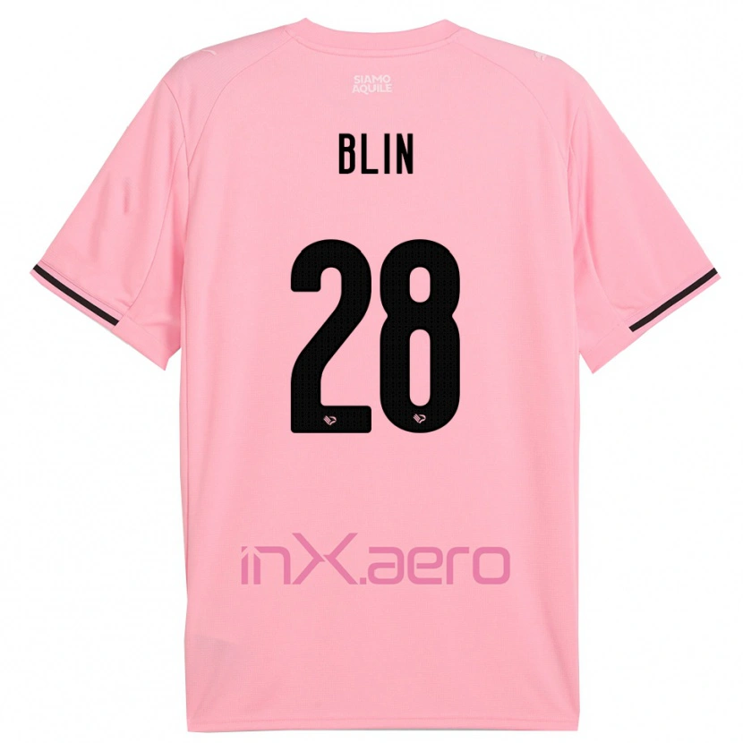 Danxen Herren Alexis Blin #28 Pink Schwarz Heimtrikot Trikot 2025/26 T-Shirt Österreich