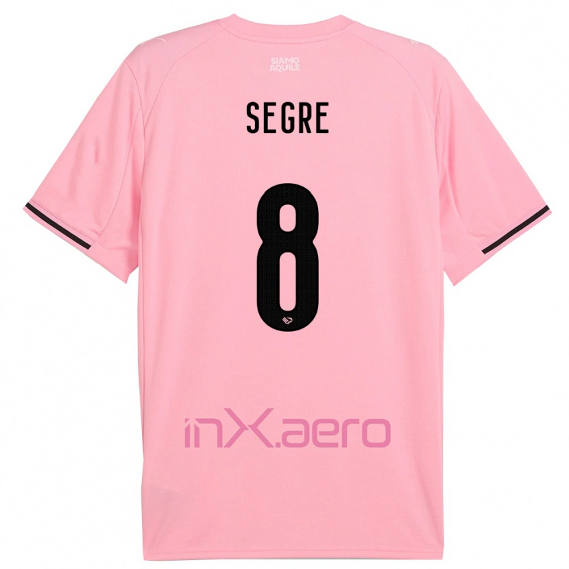 Danxen Herren Jacopo Segre #8 Pink Schwarz Heimtrikot Trikot 2025/26 T-Shirt Österreich