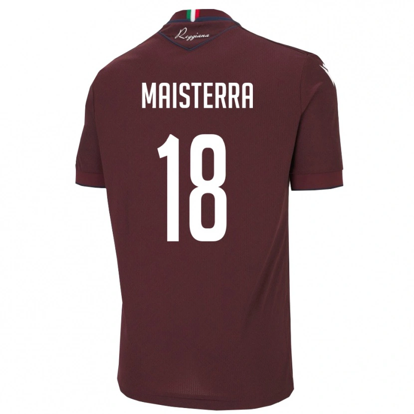 Danxen Herren Roque Maisterra #18 Burgund Weiß Heimtrikot Trikot 2025/26 T-Shirt Österreich
