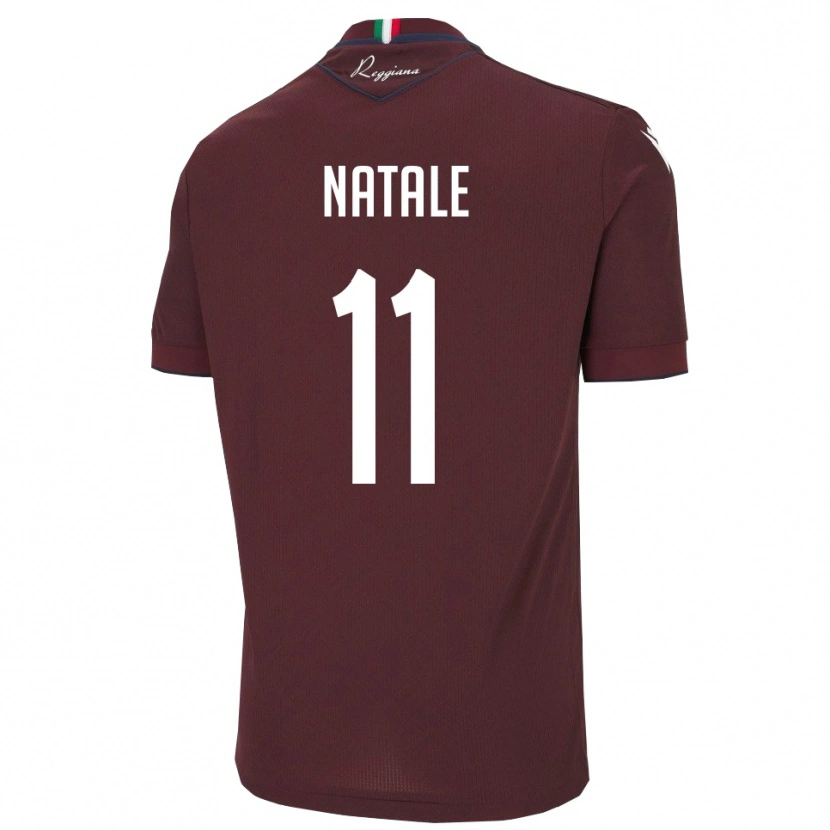 Danxen Herren Mario Natale #11 Burgund Weiß Heimtrikot Trikot 2025/26 T-Shirt Österreich