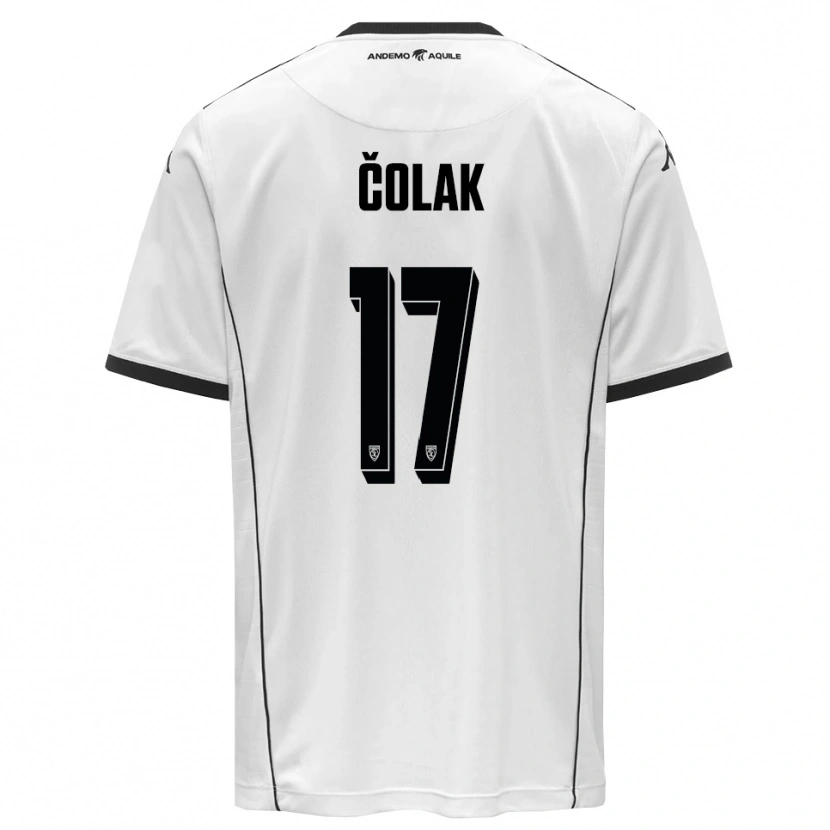 Danxen Herren Antonio Colak #17 Weiß Schwarz Heimtrikot Trikot 2025/26 T-Shirt Österreich