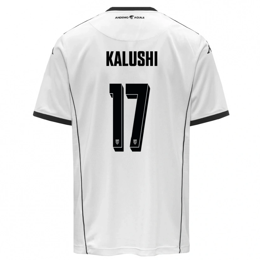 Danxen Herren Marvin Kalushi #17 Weiß Schwarz Heimtrikot Trikot 2025/26 T-Shirt Österreich