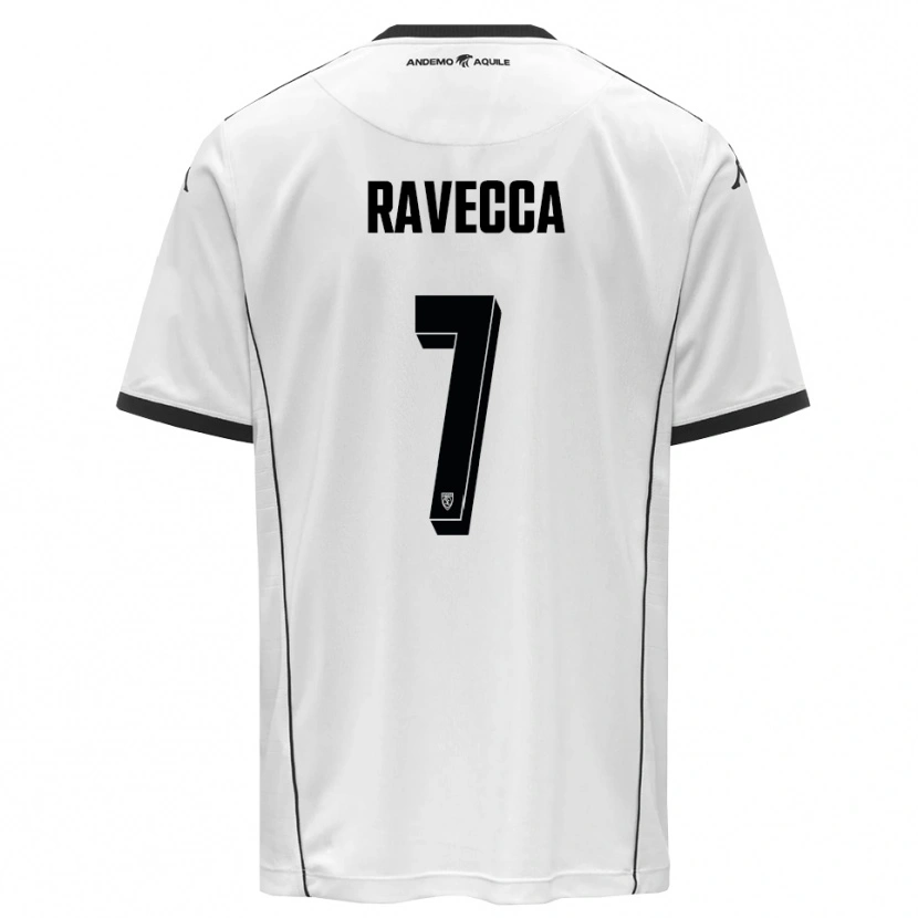 Danxen Herren Edoardo Ravecca #7 Weiß Schwarz Heimtrikot Trikot 2025/26 T-Shirt Österreich
