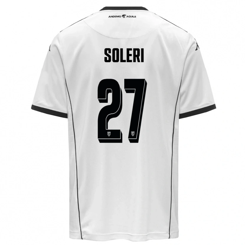 Danxen Herren Edoardo Soleri #27 Weiß Schwarz Heimtrikot Trikot 2025/26 T-Shirt Österreich