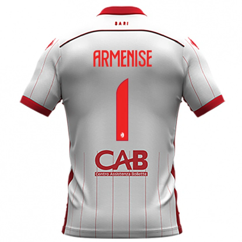 Danxen Herren Gaetano Armenise #1 Weiß Rot Heimtrikot Trikot 2025/26 T-Shirt Österreich