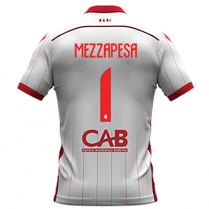 Danxen Herren Alessandro Mezzapesa #1 Weiß Rot Heimtrikot Trikot 2025/26 T-Shirt Österreich
