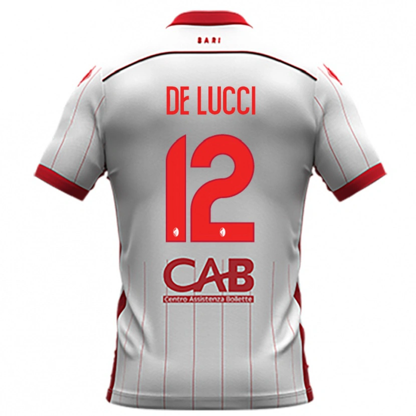 Danxen Herren Paolo De Lucci #12 Weiß Rot Heimtrikot Trikot 2025/26 T-Shirt Österreich