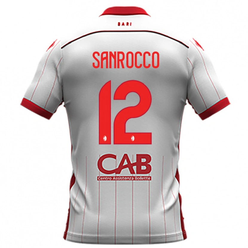 Danxen Herren Michele Sanrocco #12 Weiß Rot Heimtrikot Trikot 2025/26 T-Shirt Österreich