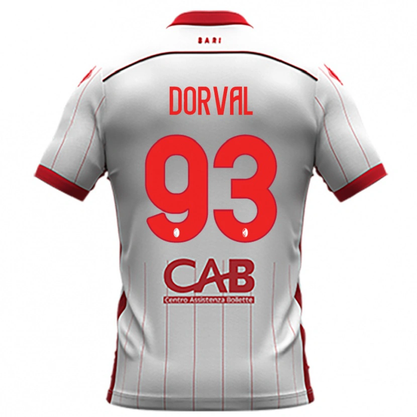 Danxen Herren Mehdi Dorval #93 Weiß Rot Heimtrikot Trikot 2025/26 T-Shirt Österreich