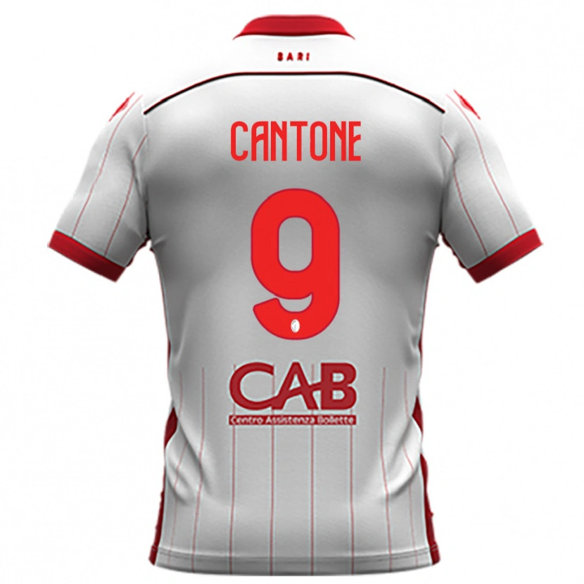 Danxen Herren Thomas Cantone #9 Weiß Rot Heimtrikot Trikot 2025/26 T-Shirt Österreich