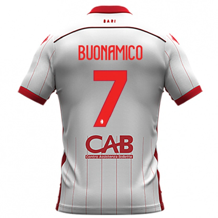 Danxen Herren Alessandro Buonamico #7 Weiß Rot Heimtrikot Trikot 2025/26 T-Shirt Österreich