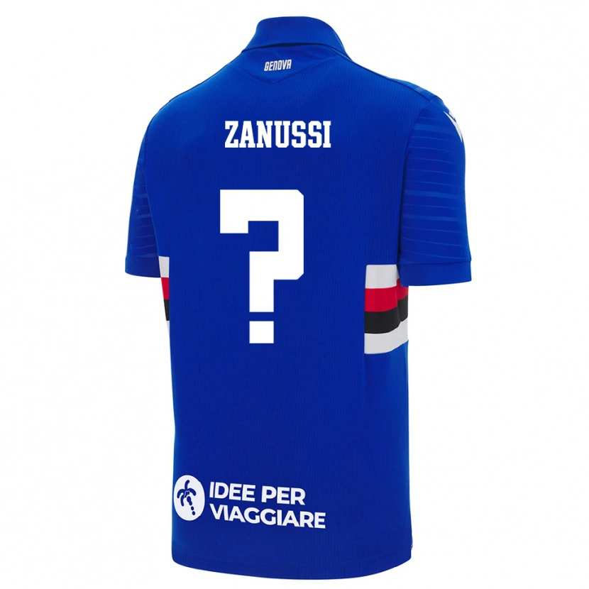 Danxen Herren Hashley Zanussi #0 Blau Weiß Heimtrikot Trikot 2025/26 T-Shirt Österreich
