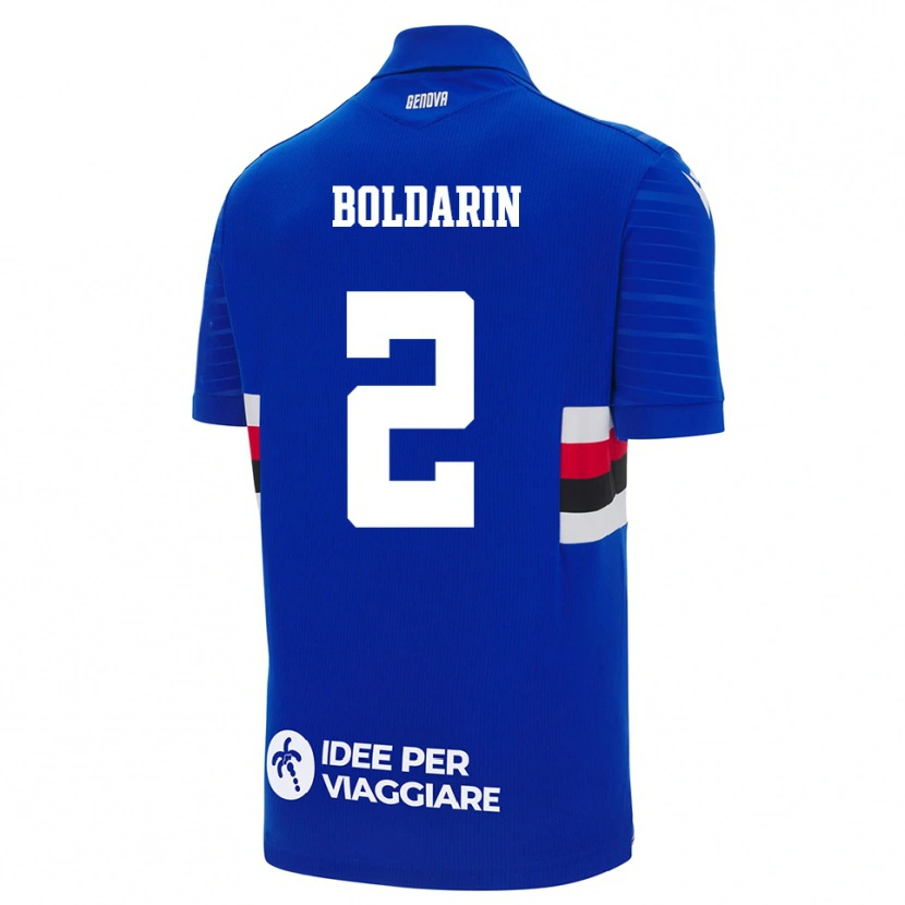 Danxen Herren Filippo Boldarin #2 Blau Weiß Heimtrikot Trikot 2025/26 T-Shirt Österreich