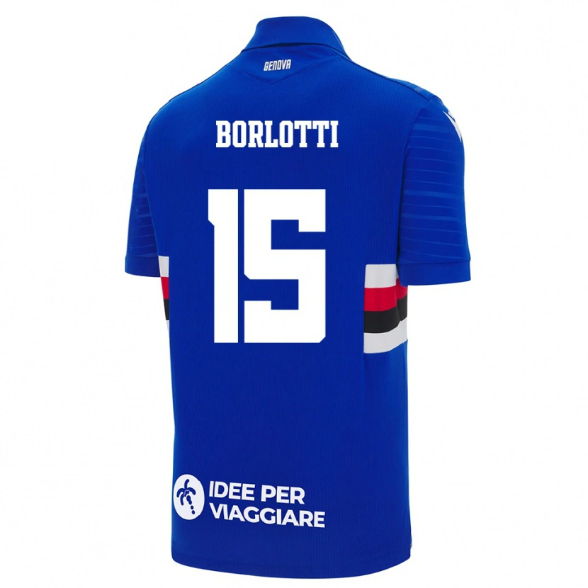 Danxen Herren Lorenzo Borlotti #15 Blau Weiß Heimtrikot Trikot 2025/26 T-Shirt Österreich