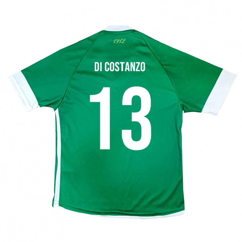 Danxen Herren Raffaele Maria Di Costanzo #13 Grün Weiß Heimtrikot Trikot 2025/26 T-Shirt Österreich