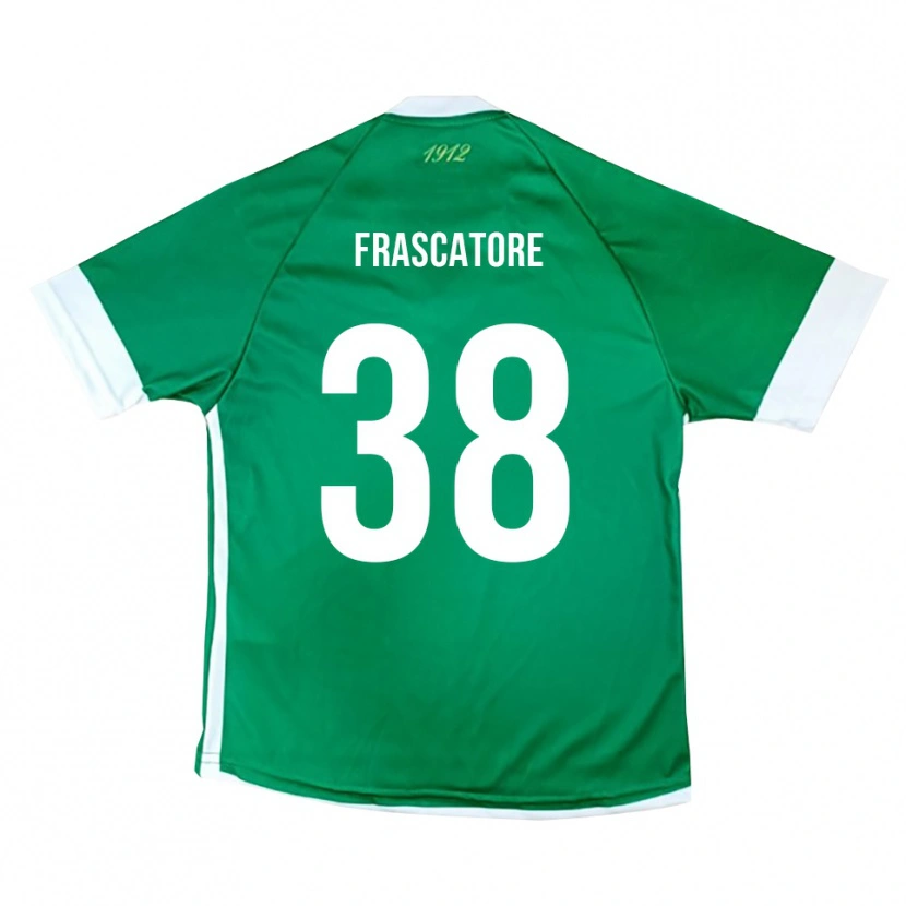 Danxen Herren Paolo Frascatore #38 Grün Weiß Heimtrikot Trikot 2025/26 T-Shirt Österreich