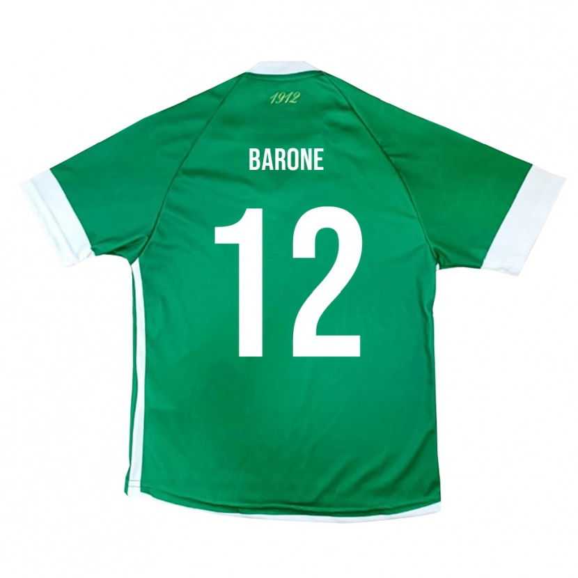 Danxen Herren Filippo Barone #12 Grün Weiß Heimtrikot Trikot 2025/26 T-Shirt Österreich
