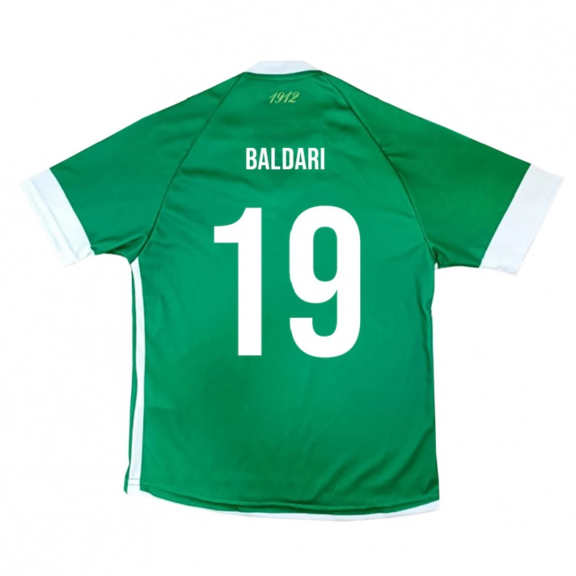 Danxen Herren Gabriele Baldari #19 Grün Weiß Heimtrikot Trikot 2025/26 T-Shirt Österreich