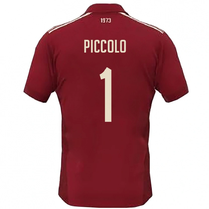 Danxen Herren Giacomo Piccolo #1 Burgunderrot Weiß Heimtrikot Trikot 2025/26 T-Shirt Österreich