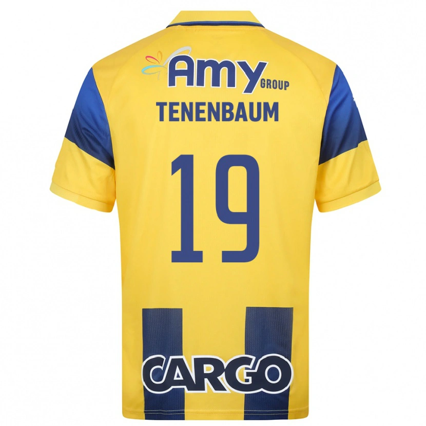 Danxen Herren Daniel Tenenbaum #19 Gelb Marineblau Heimtrikot Trikot 2025/26 T-Shirt Österreich