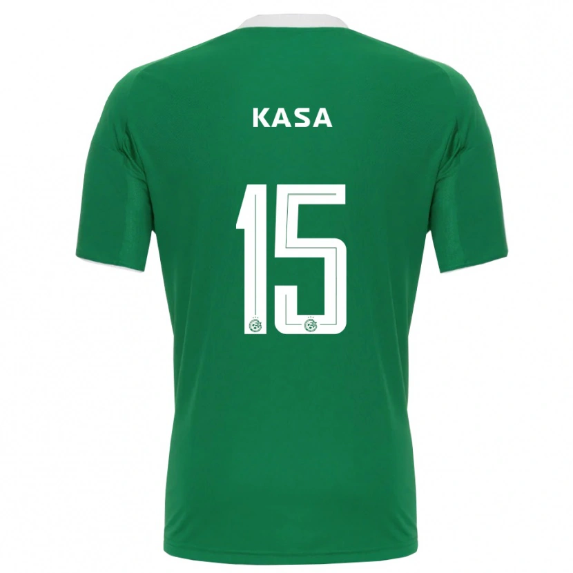Danxen Herren Lior Kassa #15 Grün Weiß Heimtrikot Trikot 2025/26 T-Shirt Österreich