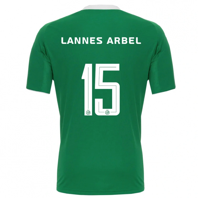Danxen Herren Tomer Lannes Arbel #15 Grün Weiß Heimtrikot Trikot 2025/26 T-Shirt Österreich