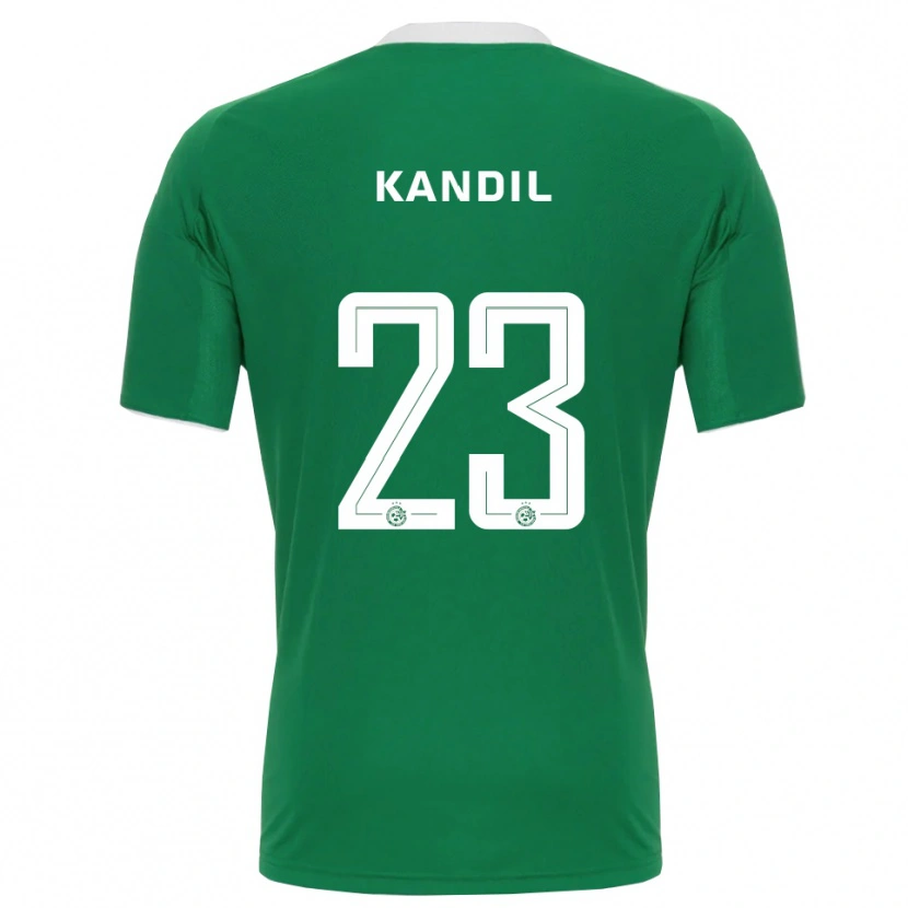 Danxen Herren Maor Kandil #23 Grün Weiß Heimtrikot Trikot 2025/26 T-Shirt Österreich