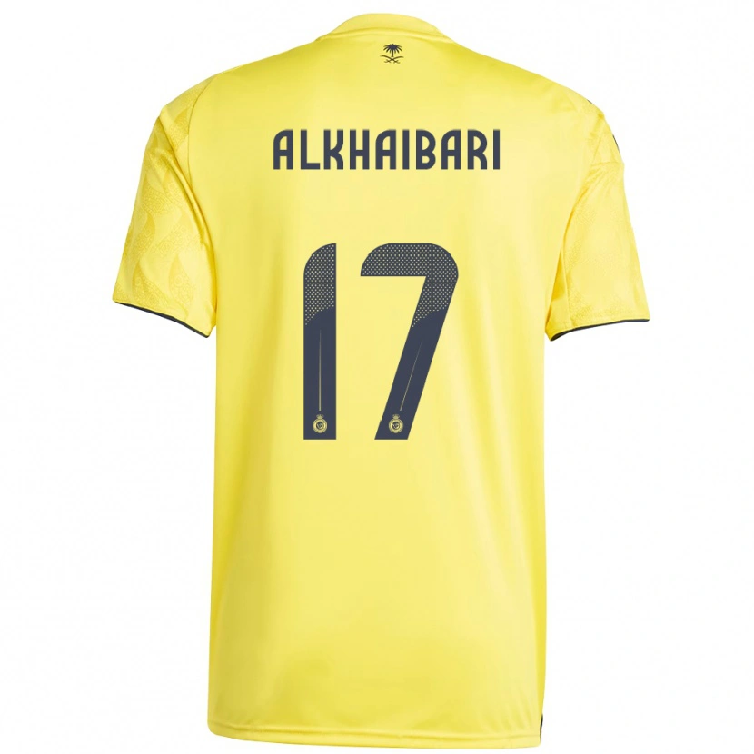 Danxen Herren Abdullah Al-Khaibari #17 Gelb Schwarz Heimtrikot Trikot 2025/26 T-Shirt Österreich