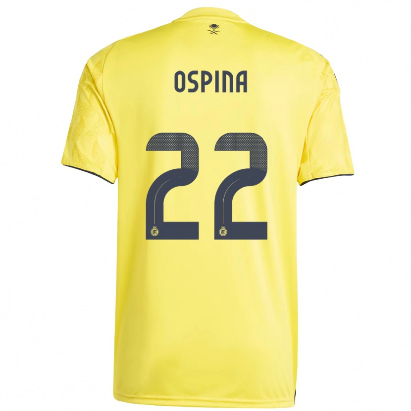 Danxen Herren David Ospina #22 Gelb Schwarz Heimtrikot Trikot 2025/26 T-Shirt Österreich