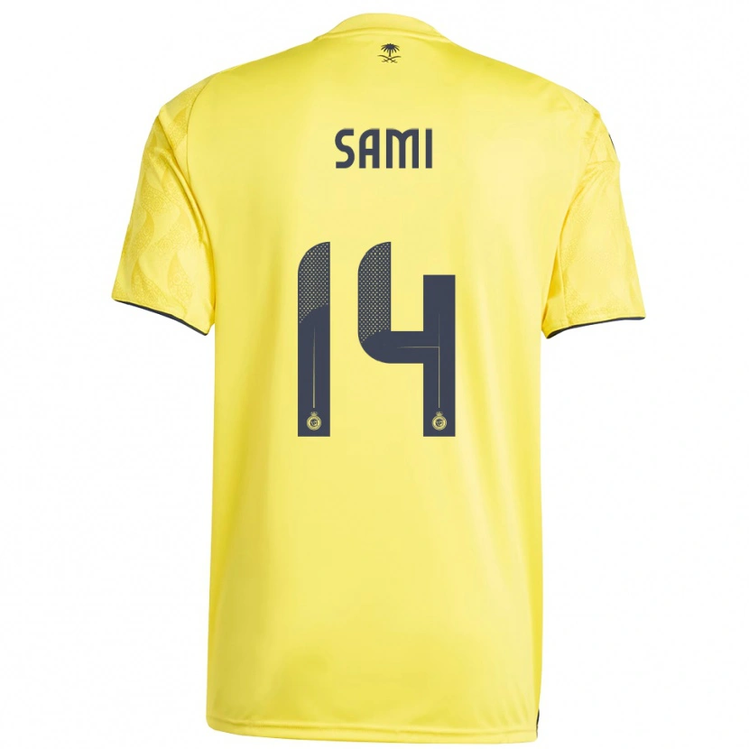 Danxen Herren Sami Al-Najei #14 Gelb Schwarz Heimtrikot Trikot 2025/26 T-Shirt Österreich