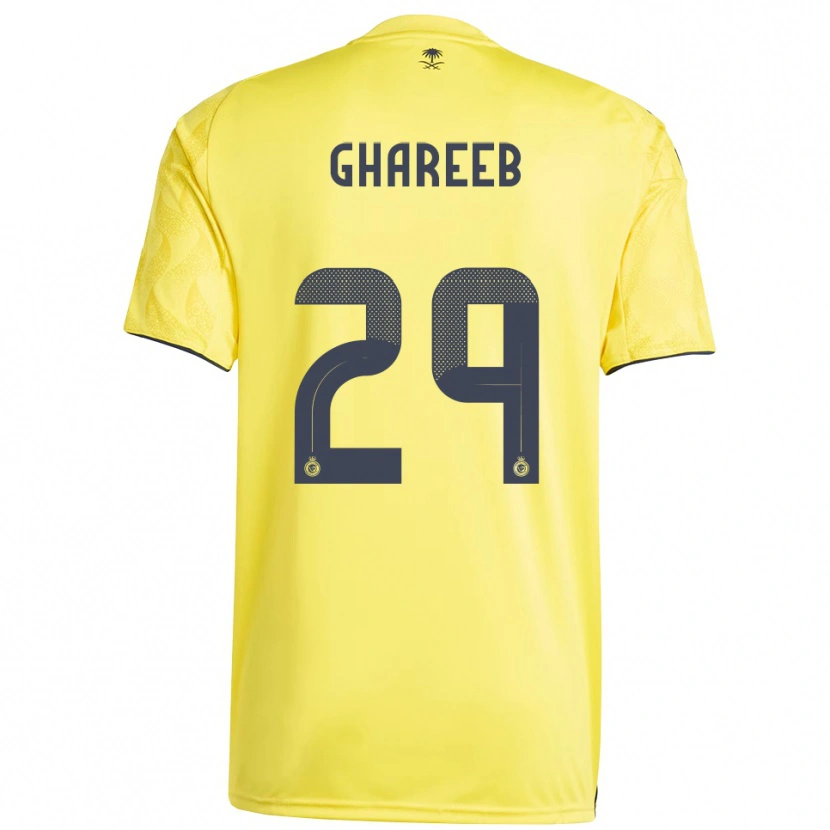 Danxen Herren Abdulrahman Ghareeb #29 Gelb Schwarz Heimtrikot Trikot 2025/26 T-Shirt Österreich