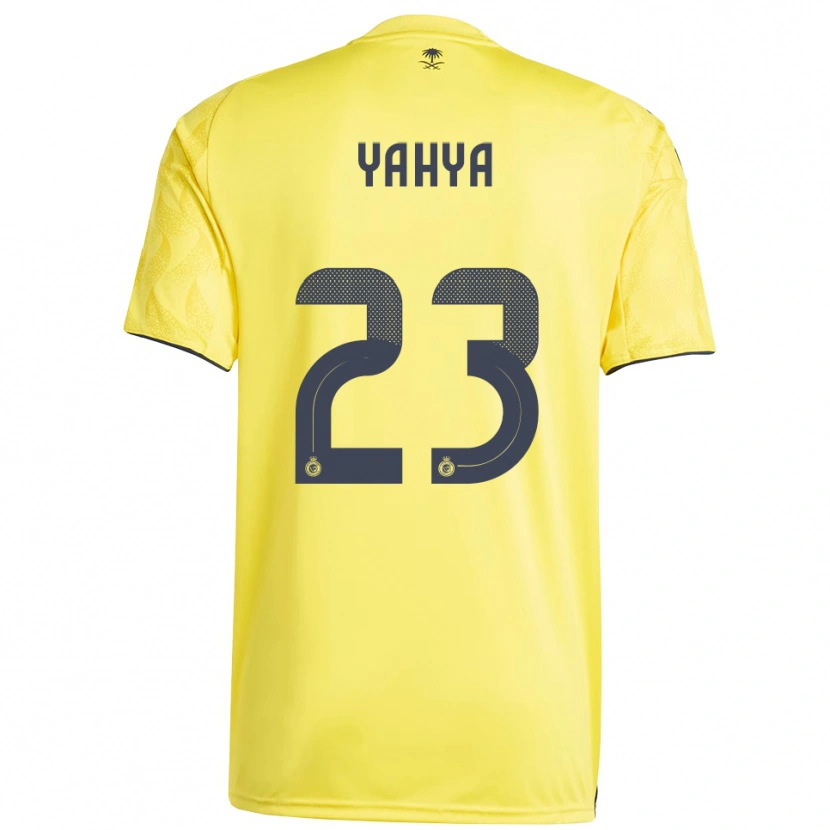 Danxen Herren Ayman Yahya #23 Gelb Schwarz Heimtrikot Trikot 2025/26 T-Shirt Österreich